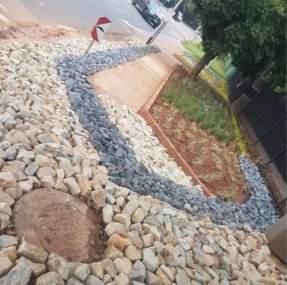 Rock garden design
